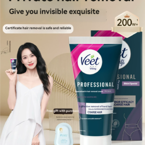 Veet Intimate Hair Removal Cream, suitable for men, women, students, and can be used on the intimate area, bikini area, and body. A hair removal and hair removal product.