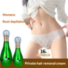 Women's pubic hair removal cream, specifically for removing pubic hair, bikini and underarm hair, and permanent hair removal for the whole body.