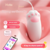 App remote control vibrating egg cute vibrating product for women, adult sex toys, cat paw toys, masturbation device