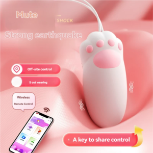 App remote control vibrating egg cute vibrating product for women, adult sex toys, cat paw toys, masturbation device