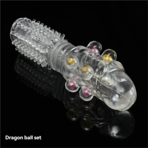Dragon Ball Crystal Set Men's Pleasure Lock Ring Wolf Braces Adult Sex Toys Wholesale Drop Delivery Other Sex