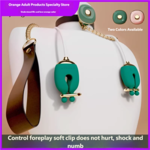 Vibrating nipple clip sm props flirting passion fun utensils couple training room fun acacia women's products collar nipple clip