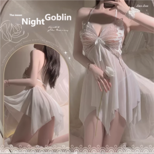 Sexy pure and alluring pajamas, passionate uniform temptation, erotic lingerie, date-ready without removal, provocative bedroom costume