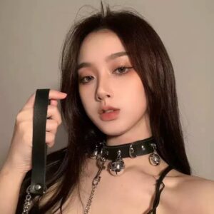 bell collar leash female neck strap sex collar collarbone chain neck neck collar chocker dog chain m woman