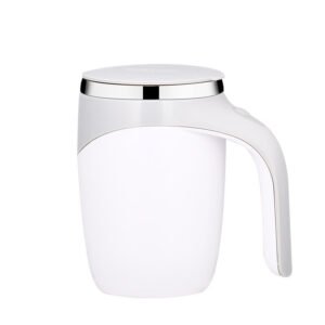 Multi functional magnetic stirring cup the elegant white one