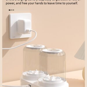 Dual-Cup Portable Washing Machine charging