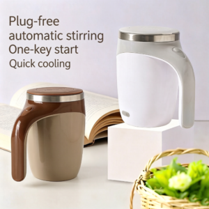 Multi-functional Magnetic Stirring Cup - Cordless, Battery-Powered, One-Click Stirring