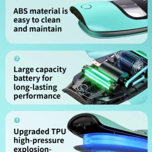 Low Frequency Lumbar Massager with Heat Therapy 4