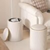 Round Storage Ottoman Main Pic
