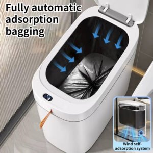 Rechargeable Touchless Sensor Smart Trash Can Fully automatic