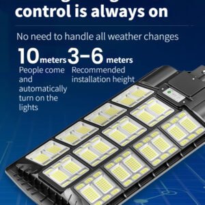 Solar Street Light with Motion Sensor Intelligent light