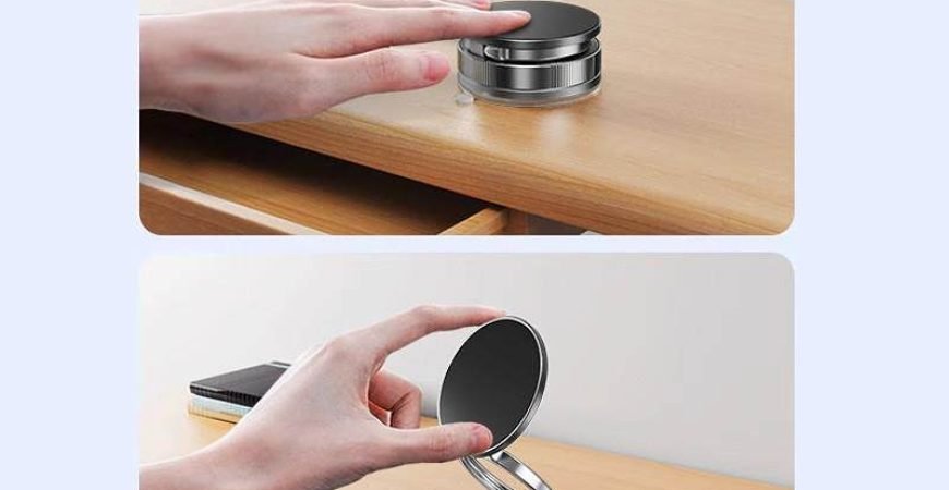 Foldable Vacuum Magnetic Phone Holder Usage scenarios