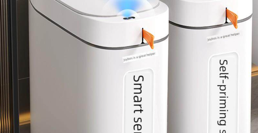 Rechargeable Touchless Sensor Smart Trash Can Main Pic