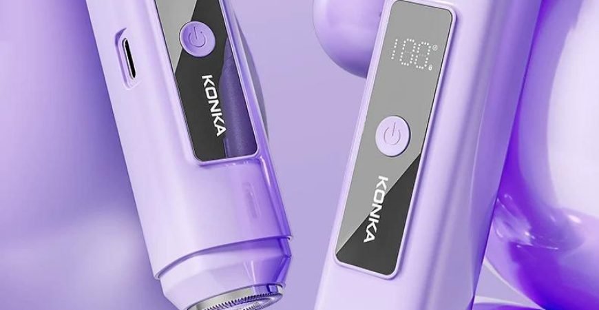 Konka Dual-Head Electric Body Groomer two